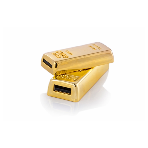 USB - memorija zlatna ploča - Slika 3