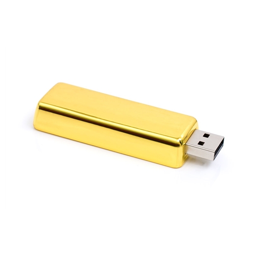 USB - memorija zlatna ploča - Slika 5